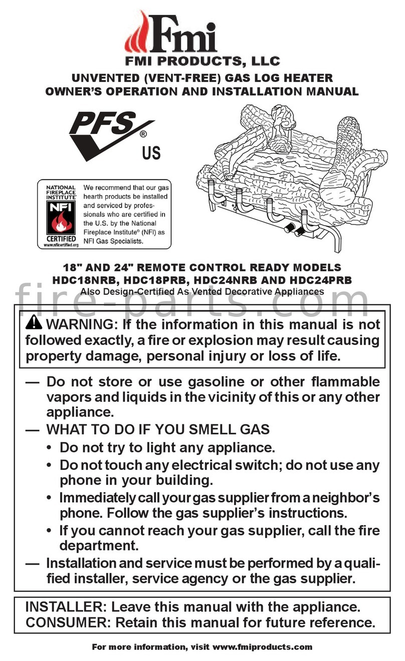 FMI HDC18NRB User manual