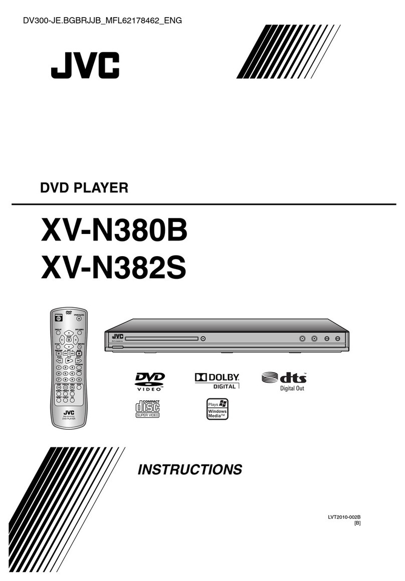 JVC XV-N380B manual