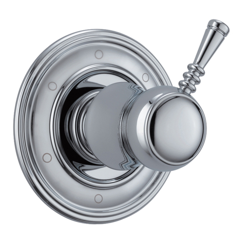 Brizo T609 Series manual