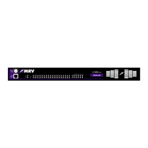 MRV Communications LX-8000 Series manual