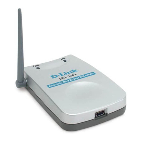 D-Link AirPlus G DWL-120 User manual D-Link AirPlus G DWL-120 User manual