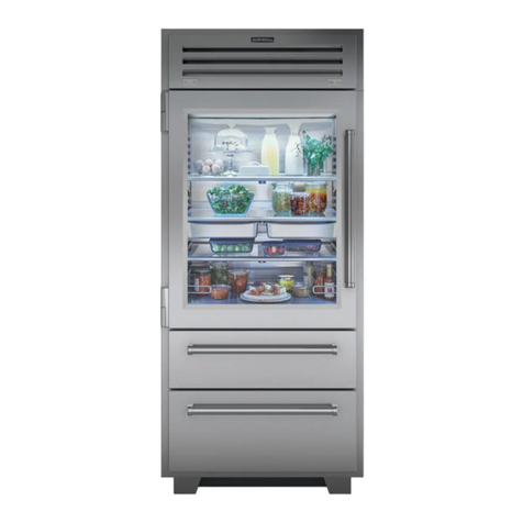 Sub-Zero PRO3650G User manual