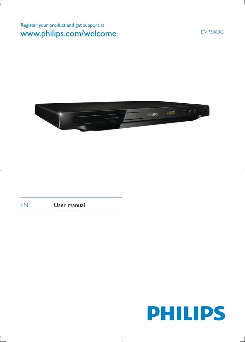 Philips DVP3868GX User manual