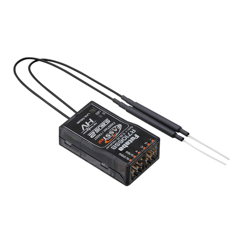 FUTABA R7106SB quick start guide