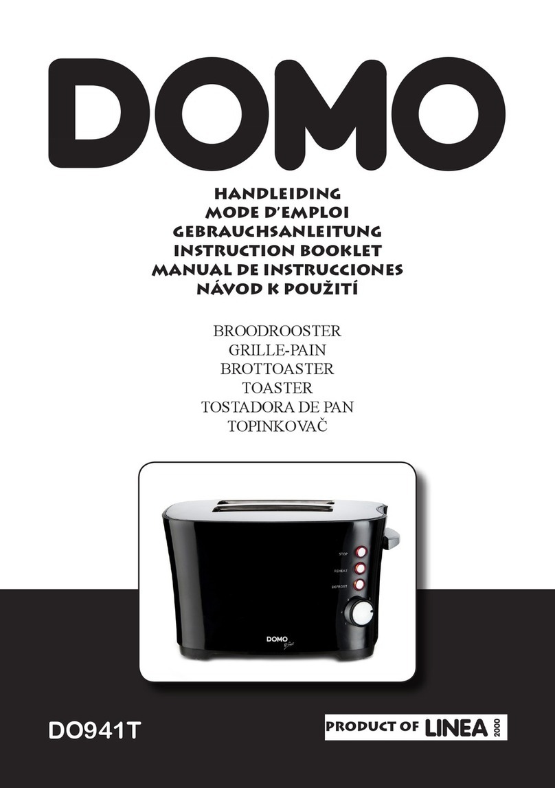 Linea 2000 DOMO B-SMART DO941T Instruction booklet