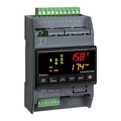 Emerson DIXELL iCHILL IC100D EVO Quick reference guide