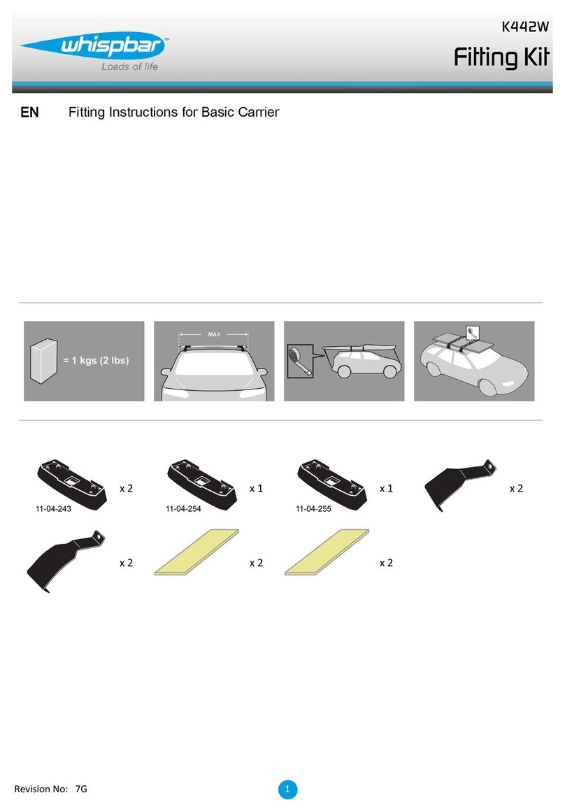 Whispbar K442W User manual