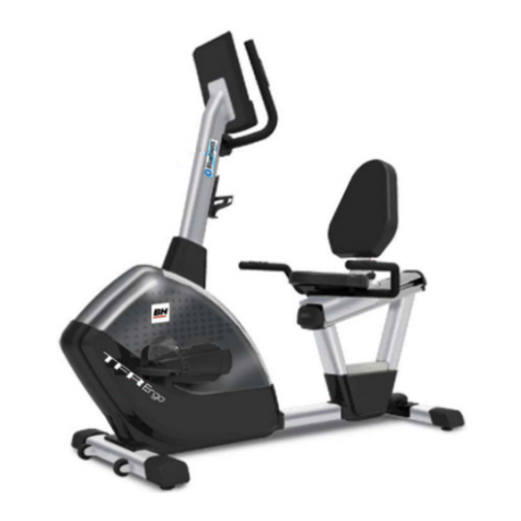 BH FITNESS TFR Ergo TFT H650TFTVE Instructions for assembly and use