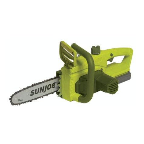SNOWJOE Sunjoe 20ViONLTE-CS10-RM User manual