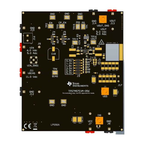 Texas Instruments TPS7A57EVM-056 User manual
