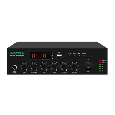 LYINTL PM-60UB User manual