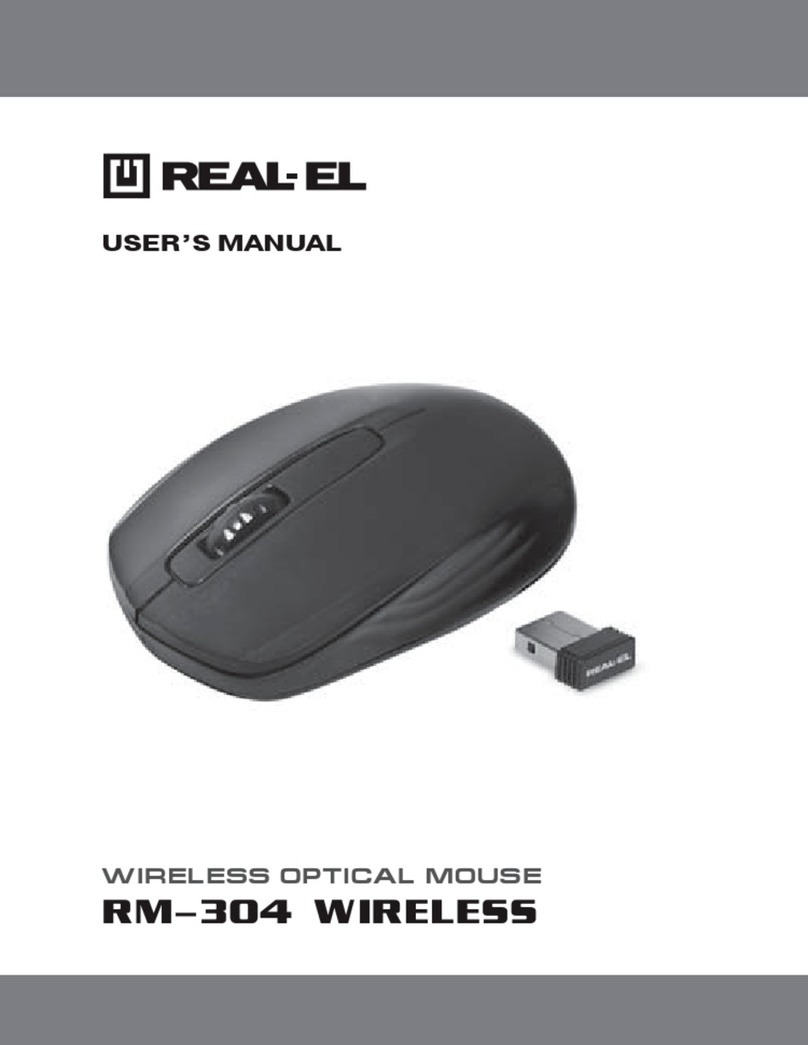 Real-El WIRELESS RM-304 user manual