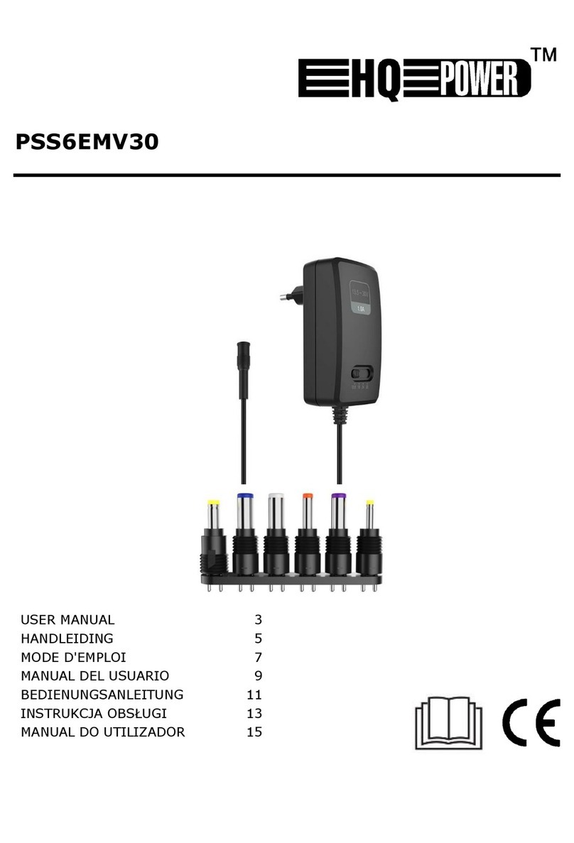 HQ Power PSS6EMV30 user manual