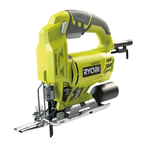 Ryobi RJS720 User manual
