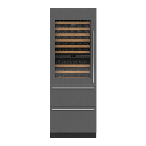 Sub-Zero BW30ORH User manual