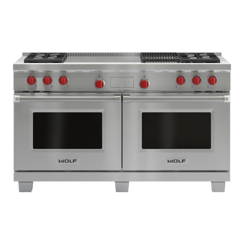 Wolf DF304LP User manual