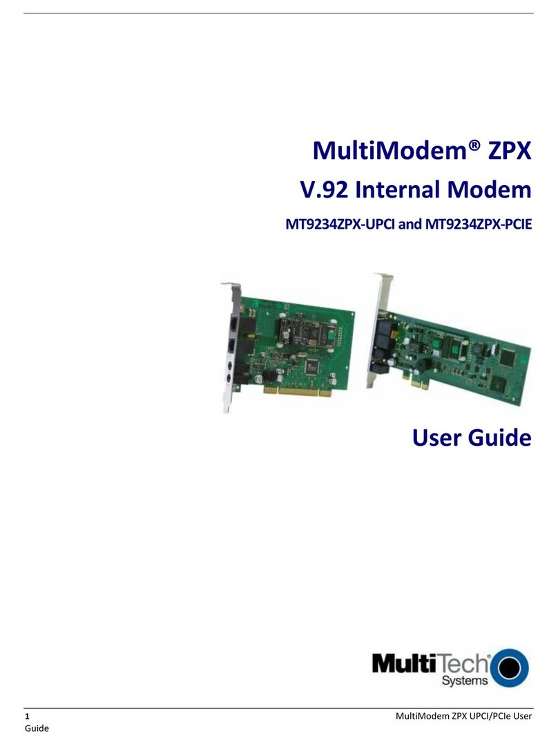 Multitech MultiModem ZPX MT9234ZPX-PCIE-NV-CP User manual Multitech MultiModem ZPX MT9234ZPX-PCIE-NV-CP User manual