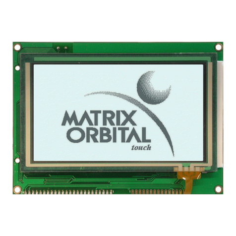 Matrix Orbital GLT240128 User manual