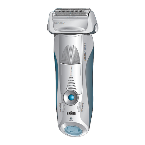 Braun 735s-3 User manual