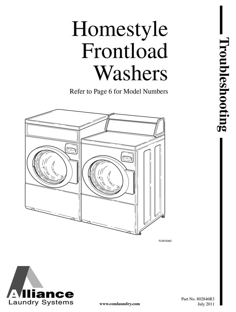 Alliance Laundry Systems FTSA1A N Series User manual
