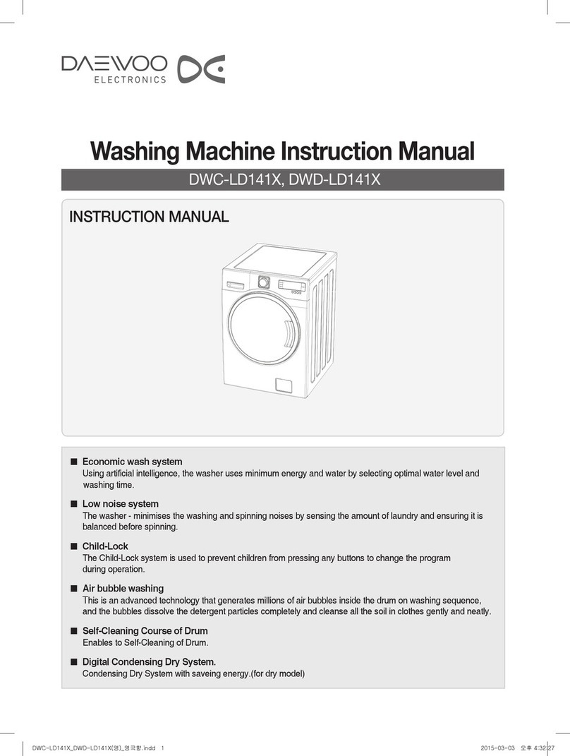 Daewoo DWC-LD141 Series User manual