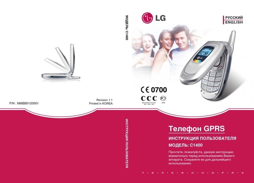 LG C1400 User manual