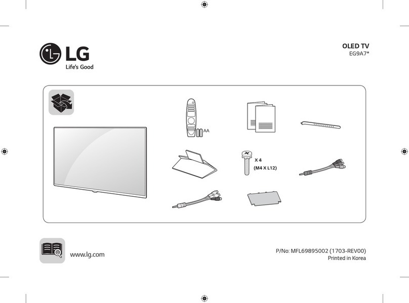 LG OLED55EG9A7 User manual
