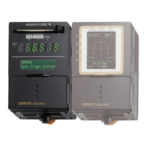 Omron ZG2-DSU11 user manual
