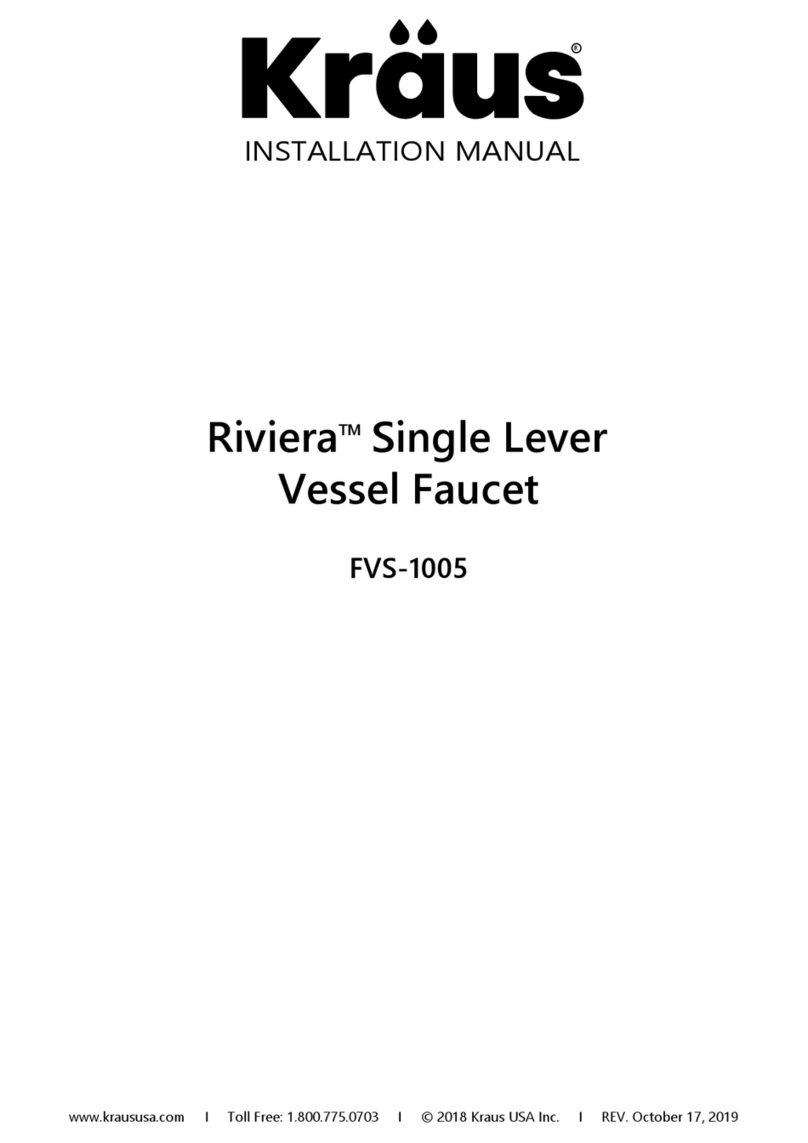 Kraus Riviera FVS-1005 User manual