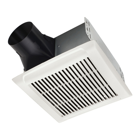 NuTone ROOMSIDE AERN110SD Installation guide