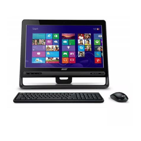Acer Aspire ZC-610 Touch user manual