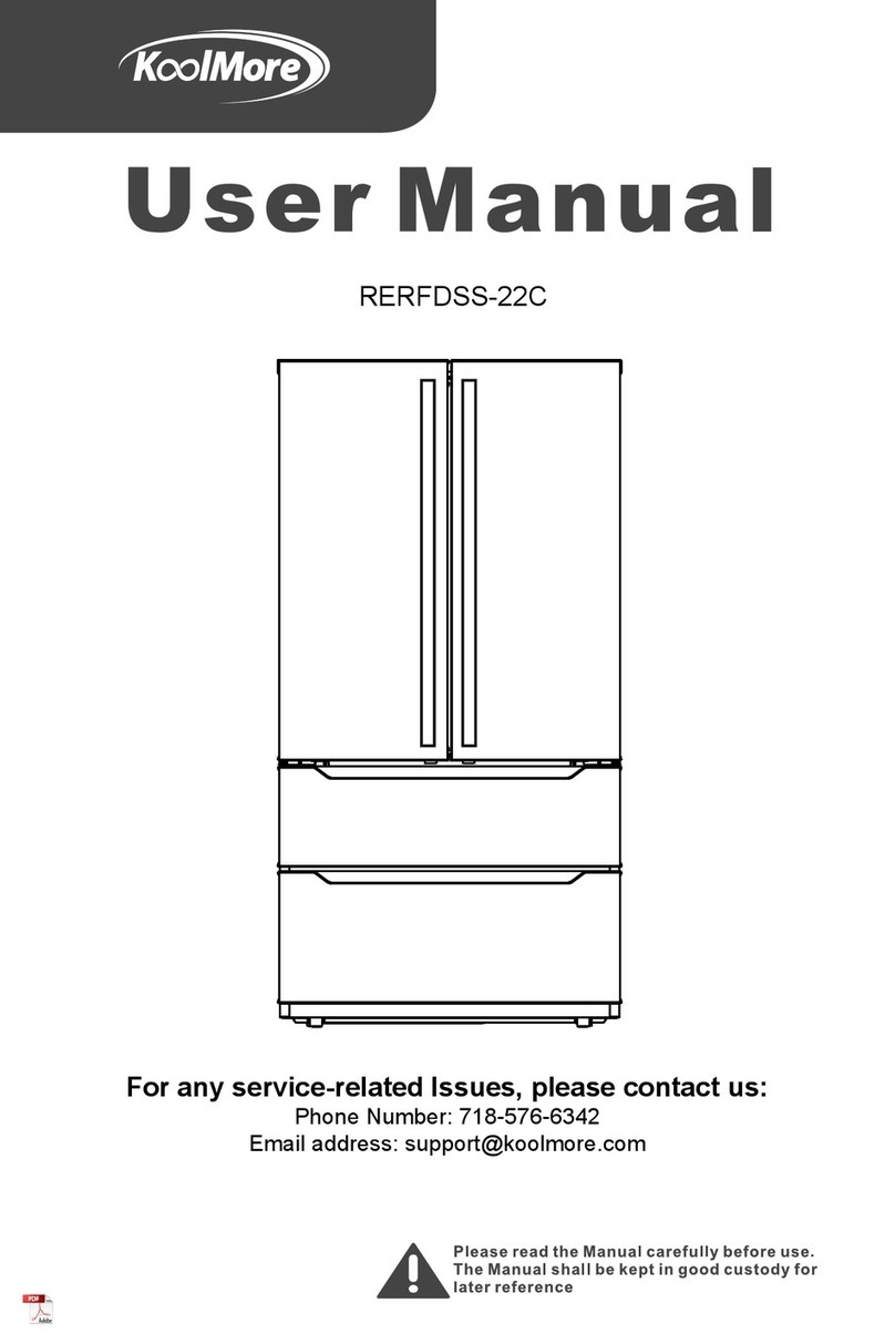 KoolMore RERFDSS-22C User manual