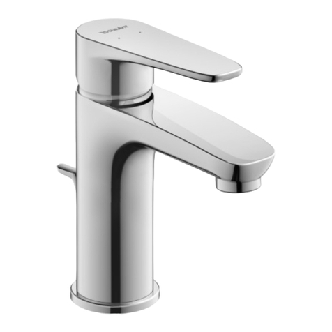 DURAVIT B.1 Series Manual DURAVIT B.1 Series Manual