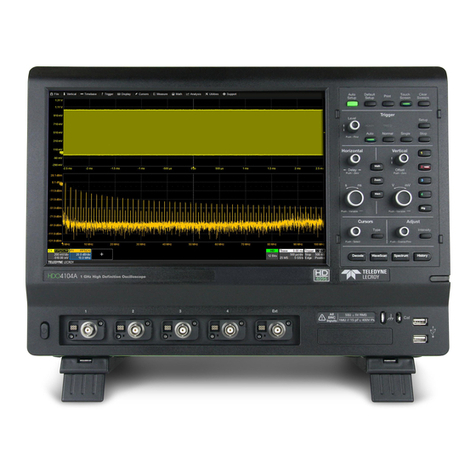Teledyne Lecroy HDO4104A Operator's manual
