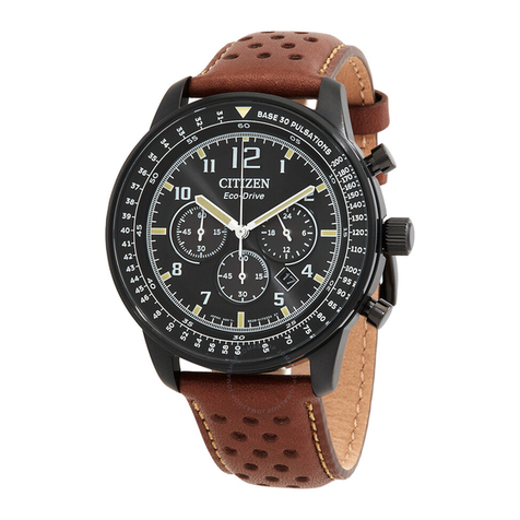 Citizen HIGH HAND CHRONOGRAPH Series manual