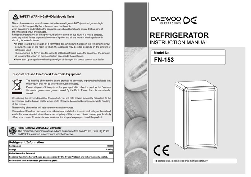 DAEWOO ELECTRONICS FN-153 User manual DAEWOO ELECTRONICS FN-153 User manual