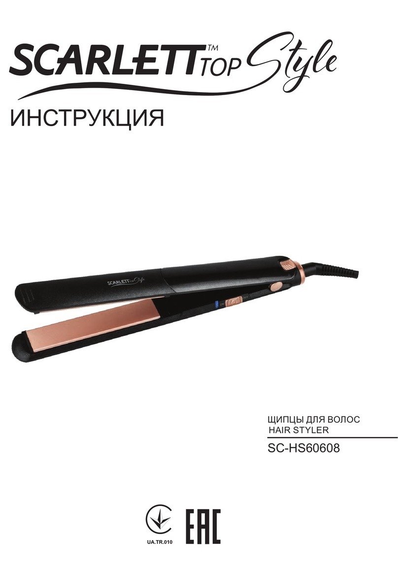 Scarlett Top Style SC-HS60608 instruction manual