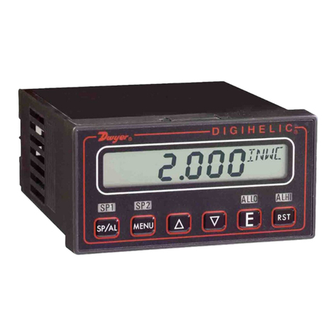 Dwyer Instruments DH-006 Installation and operating instructions