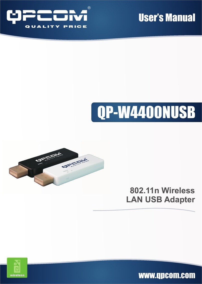 qpcom QP-W4400NUSB User manual