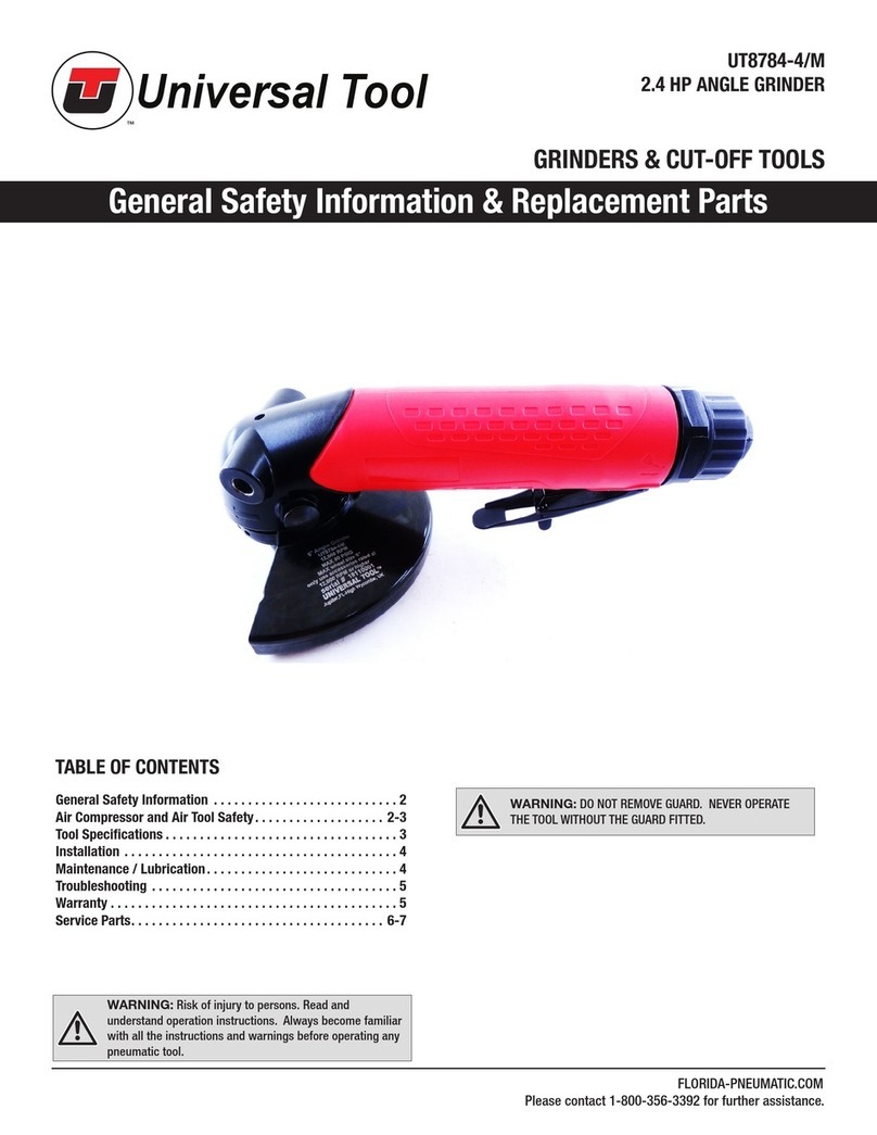 Universal Tool UT8784-4/M Manual