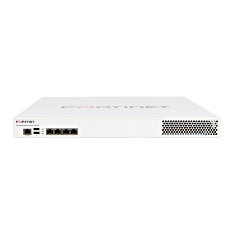 Fortinet FortiVoice Enterprise 3000E quick start guide