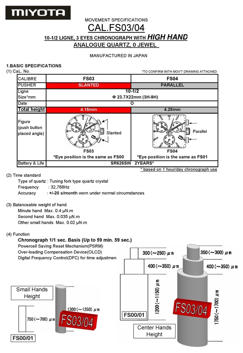 Citizen FS03 manual