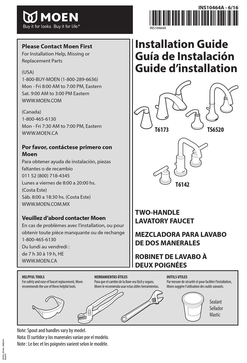Moen Gibson T6173 installation guide