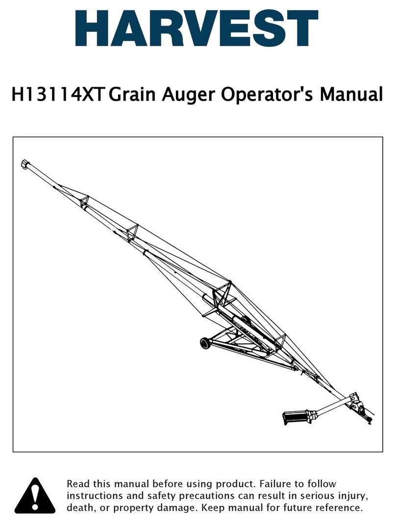 HARVEST H13114XT Operator's manual