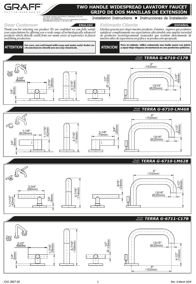 Graff TERRA G-6710-LM62B User manual