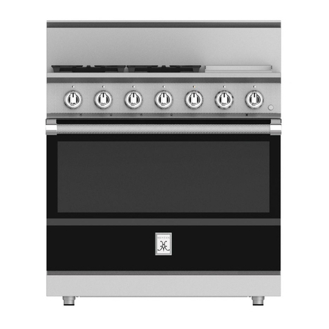 hestan KRG365NGBU User manual