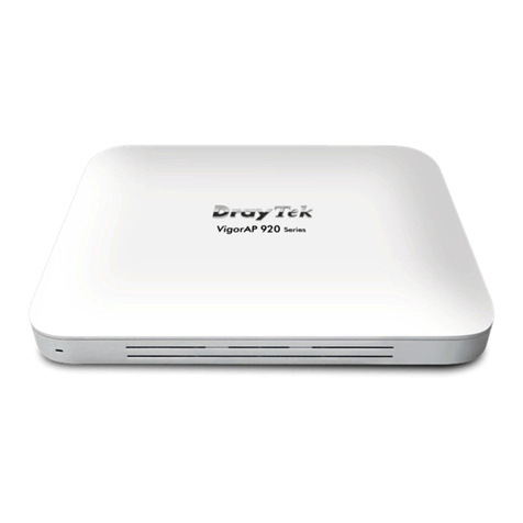 Draytek VigorAP 920C quick start guide Draytek VigorAP 920C quick start guide