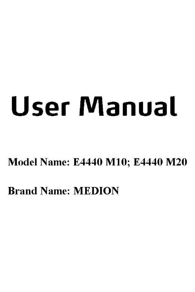 Medion E4440 M10 User manual