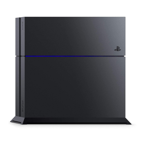 Sony PS4 CUH-1215A Installation and operating manual