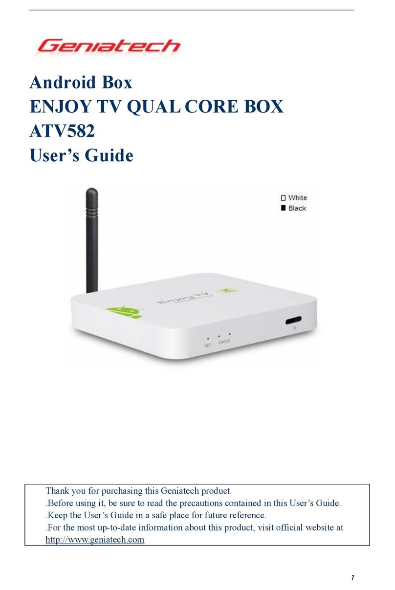 Geniatech ENJOY TV ATV582 user guide
